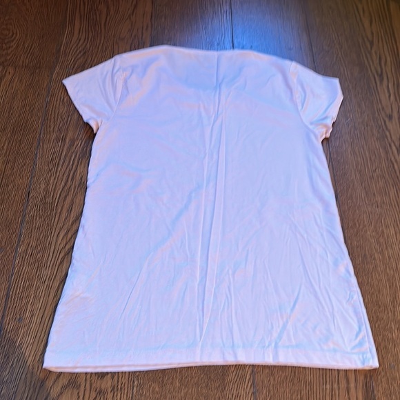 J. Crew Pale Pink Ballet Core Tee - Picture 3 of 3